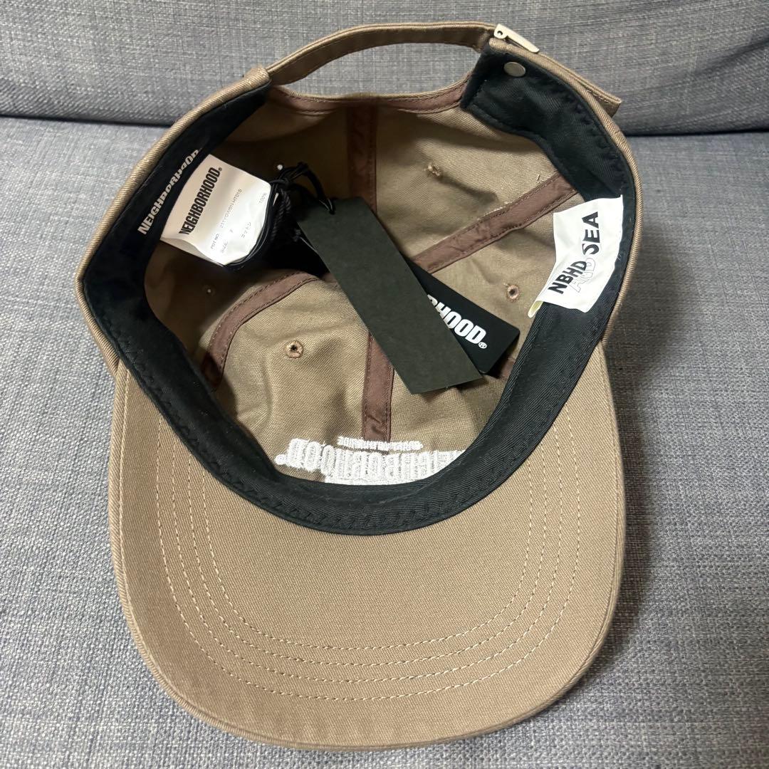 新品未使用】NEIGHBORHOOD×WINDANDSEA キャップ ブラウン NEIGHBORHOOD