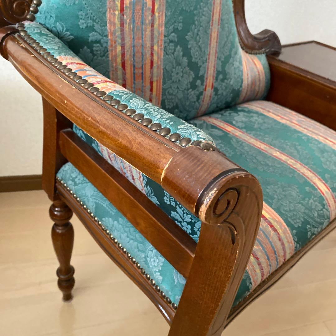 マーガレット　アンティークテレフォンチェアー　ヴィンテージ　イタリア製