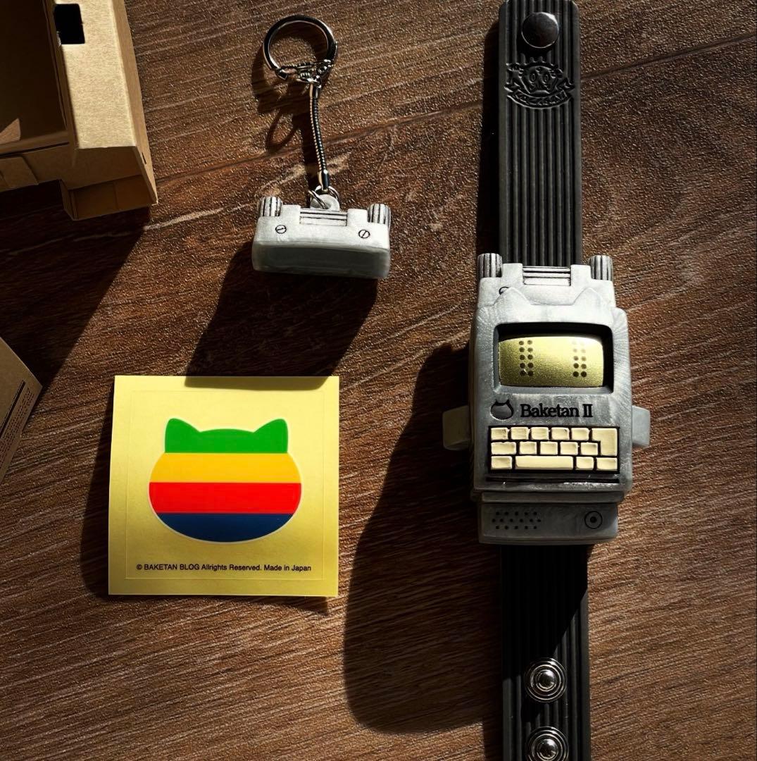 バケタンウォッチ レトロシルバー ソフコン バケタン