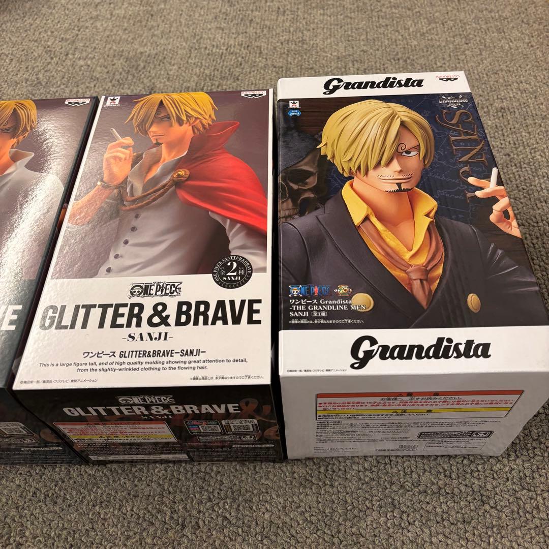 ワンピース GLITTER&BRAVE サンジ 全2種 & Grandista