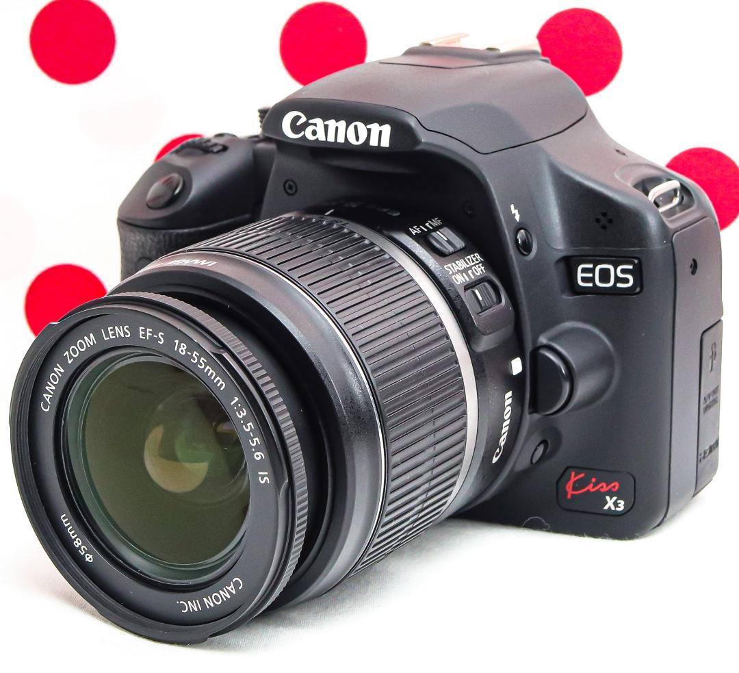 Canon kiss x3❤スマホ転送OK❤動画撮影❤届いてすぐ使える❤