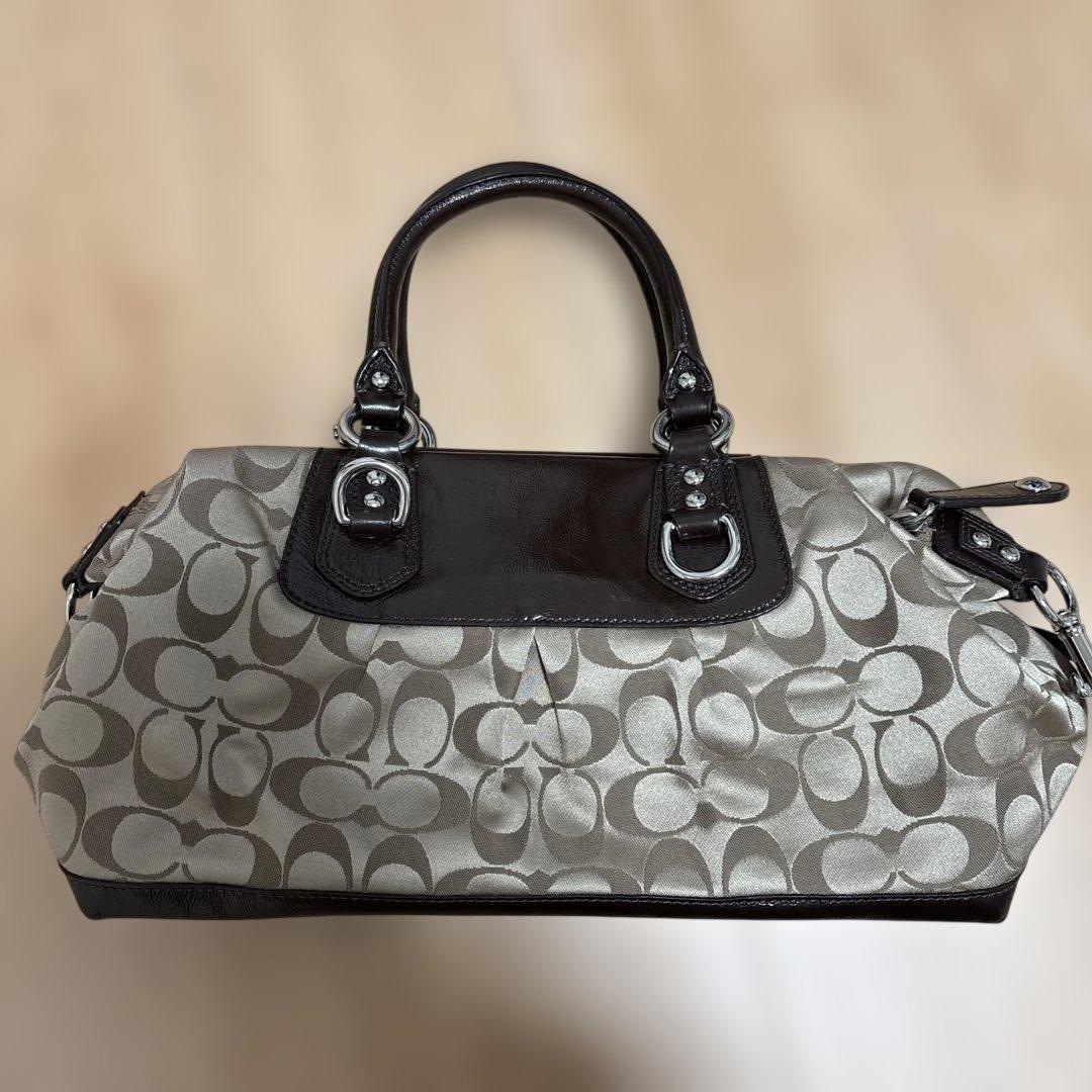 coach 2way ハンドバッグ