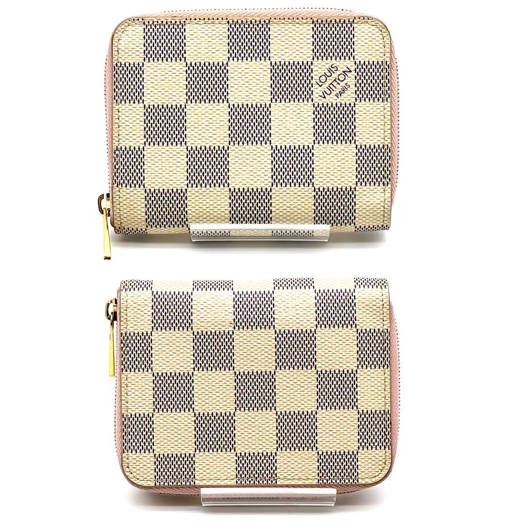 【新型超美品】 ルイヴィトン ダミエアズール ジッピーパース