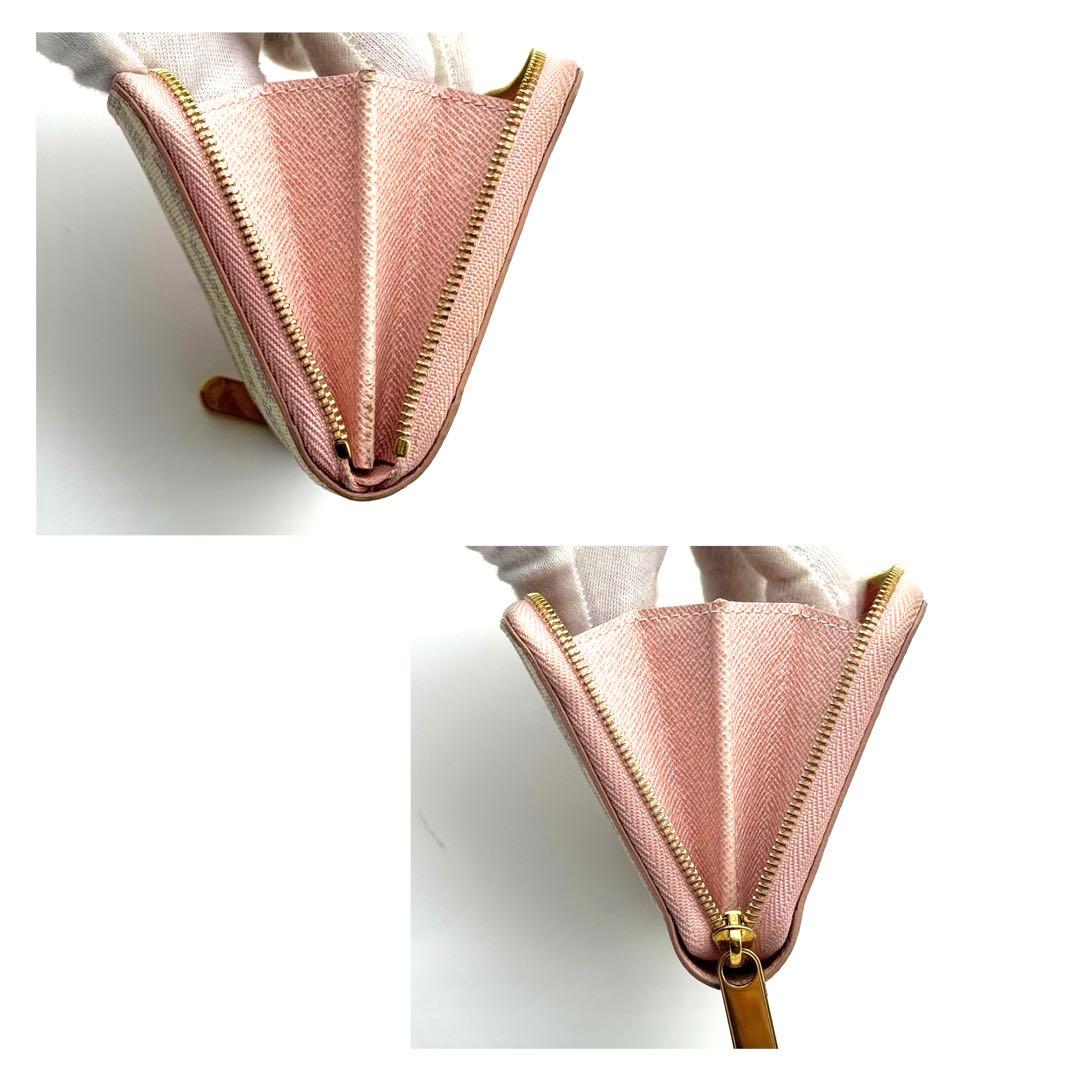 【新型超美品】 ルイヴィトン ダミエアズール ジッピーパース