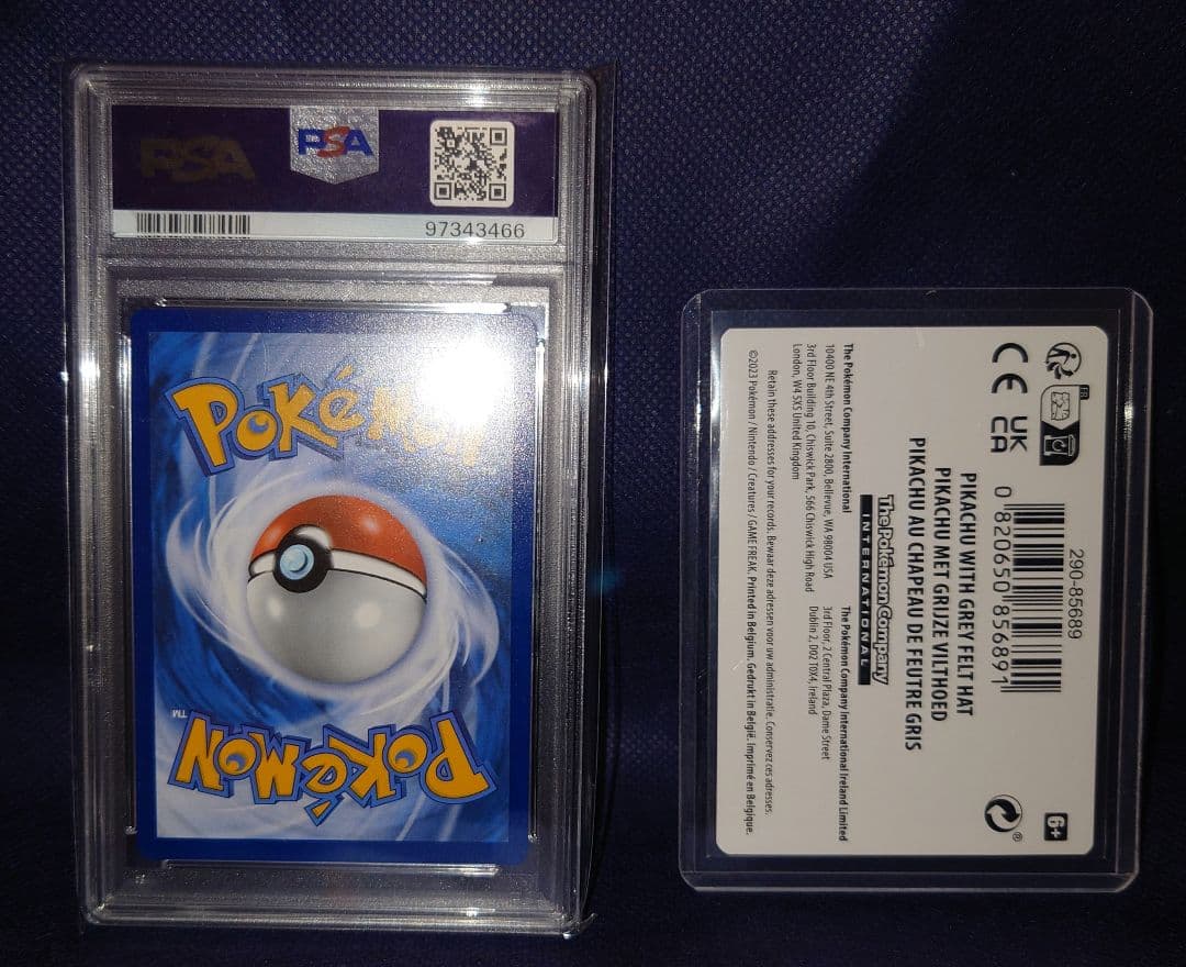 ゴッホピカチュウ PSA10 対カード付