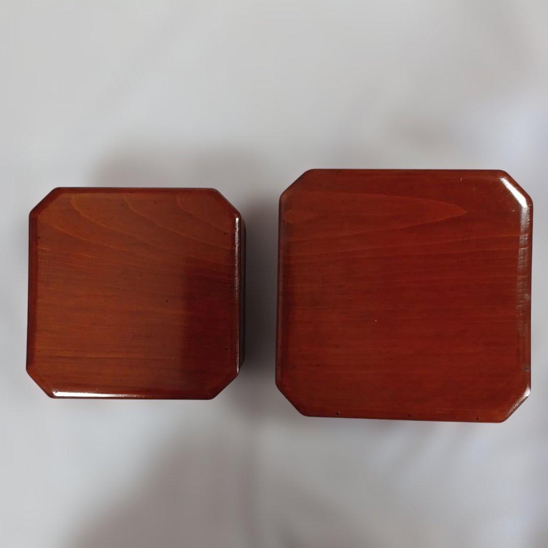 春慶塗入子縁高五人前