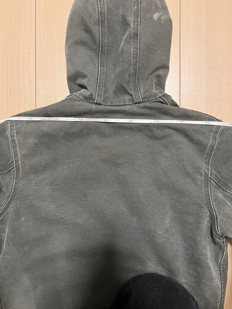 アクティブジャケット ダック生地 carhartt モスグリーンXS相当　希少