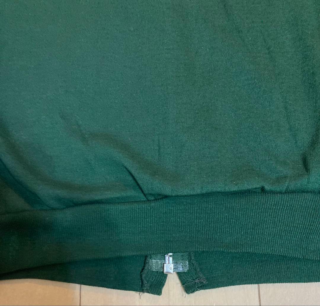 【美品】70's Health Knit ダブルフェイス ジップパーカー（S）