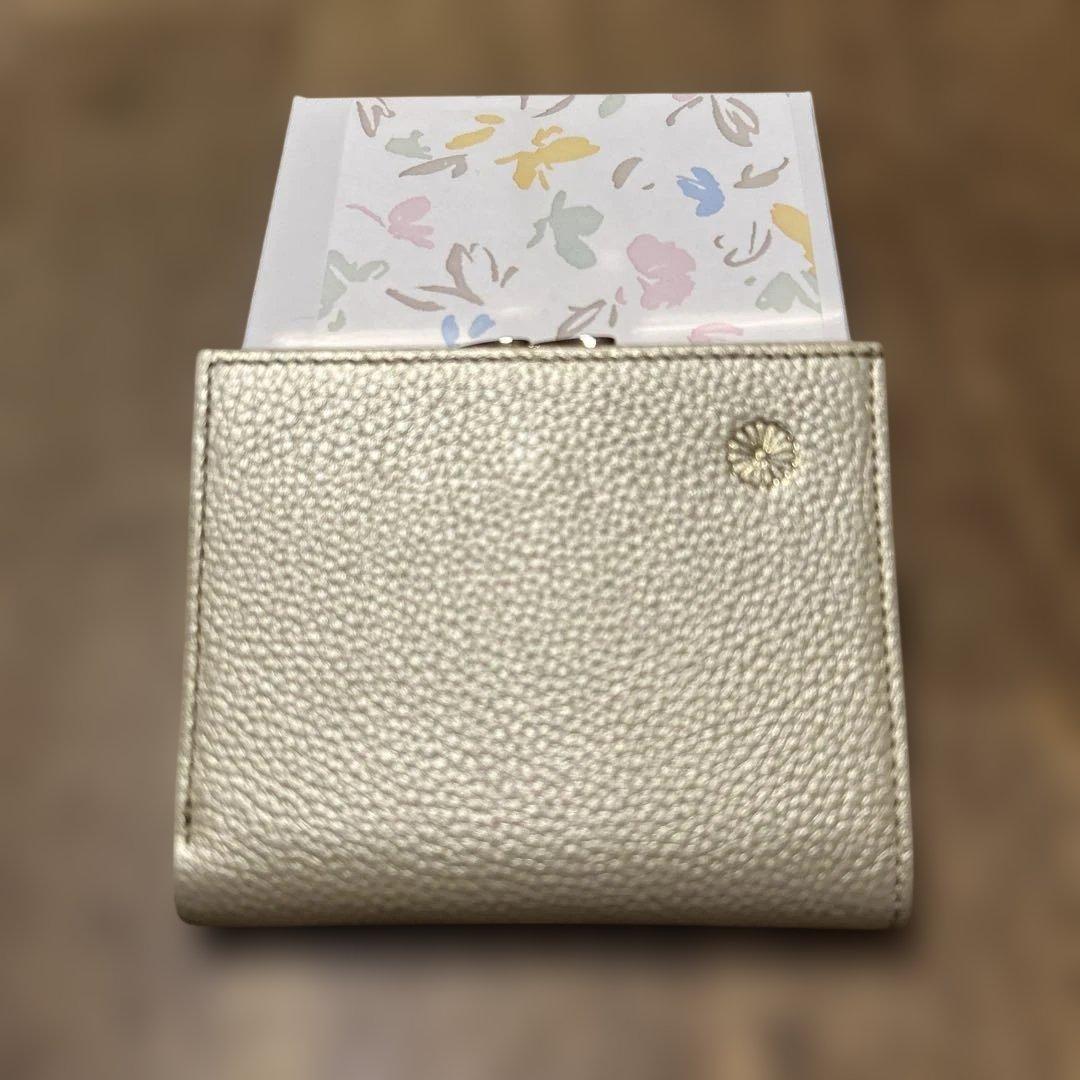 皇居折り財布】がま口/シャンパンゴールド/《新品未使用》 - メルカリ