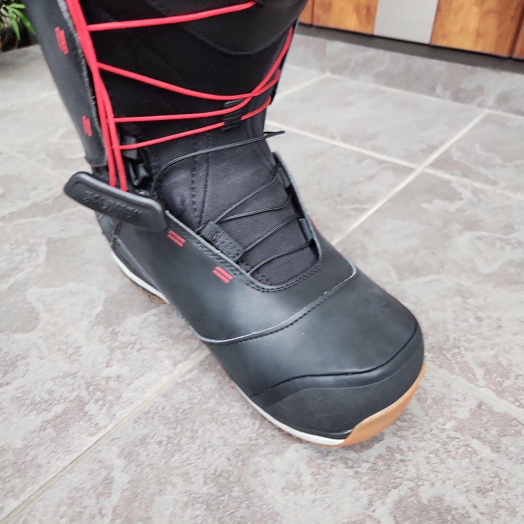 2回使用⭐Salomon DIALOGUE　Xスノーボードブーツ28cm黒赤
