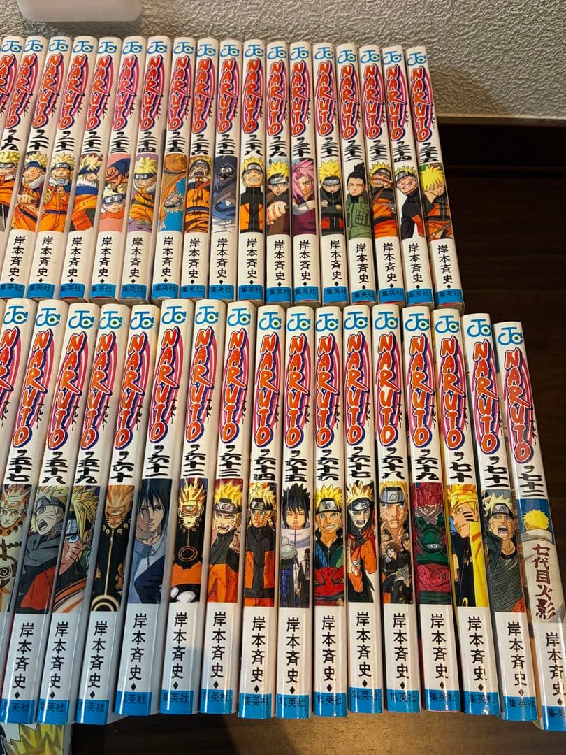 ナルト全巻セット　劇場版アニメ、外伝付き