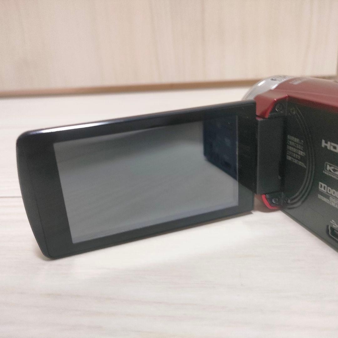 【美品】JVC Everio GZ-HM199 レッド