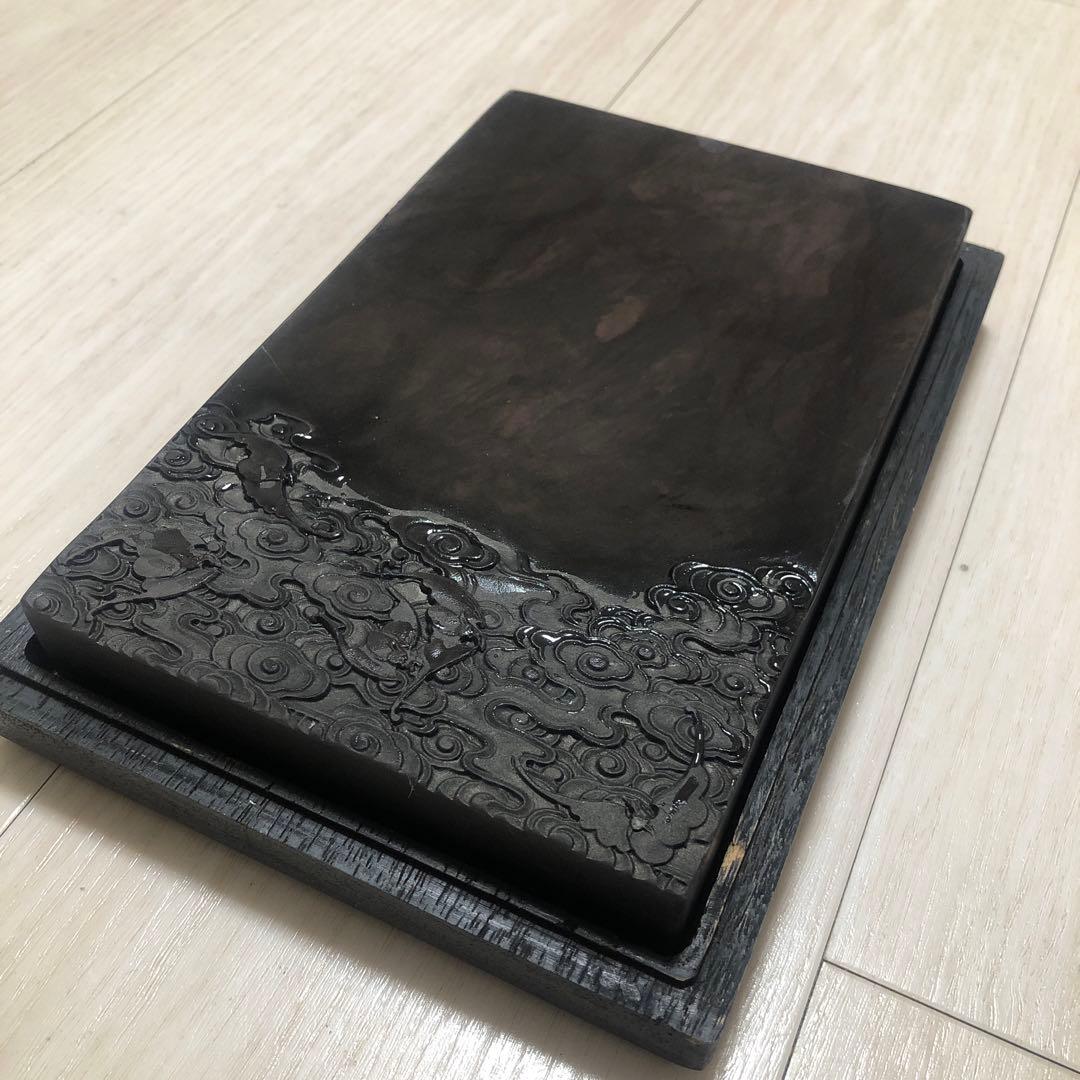 硯 すずり 端溪硯 鴻福天齊硯 文房四寶 書道用品 端渓硯 書道具