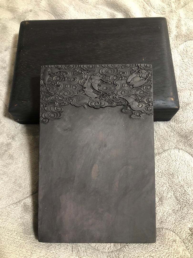 硯 すずり 端溪硯 鴻福天齊硯 文房四寶 書道用品 端渓硯 書道具