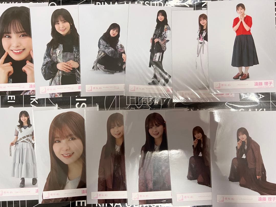 ◎櫻坂46 遠藤理子　生写真　150枚　コンプ8種　お値下げ