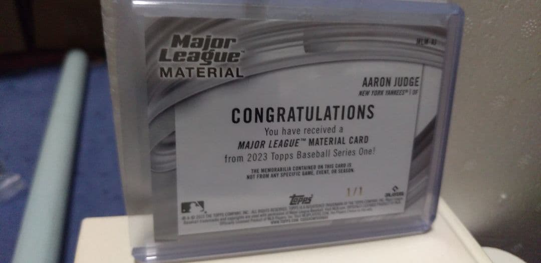 その他 TOPPS major league MATERIAL