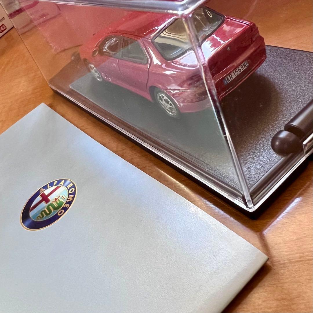 デッドストック・アルファロメオ156GTA・純正ハンドメイドミニカー