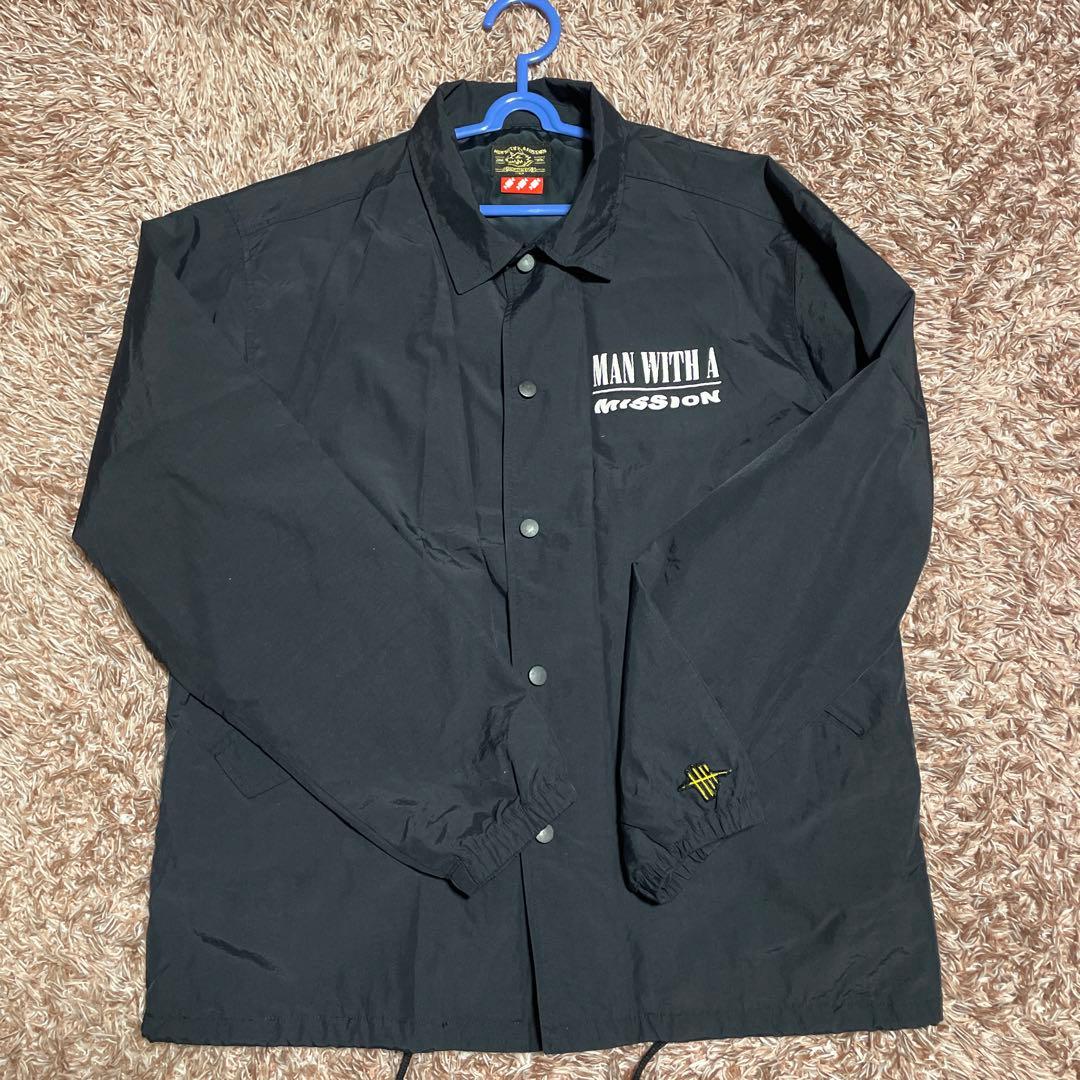 MAN WITH A MISSION スメルスライクイイ肉コーチジャケット