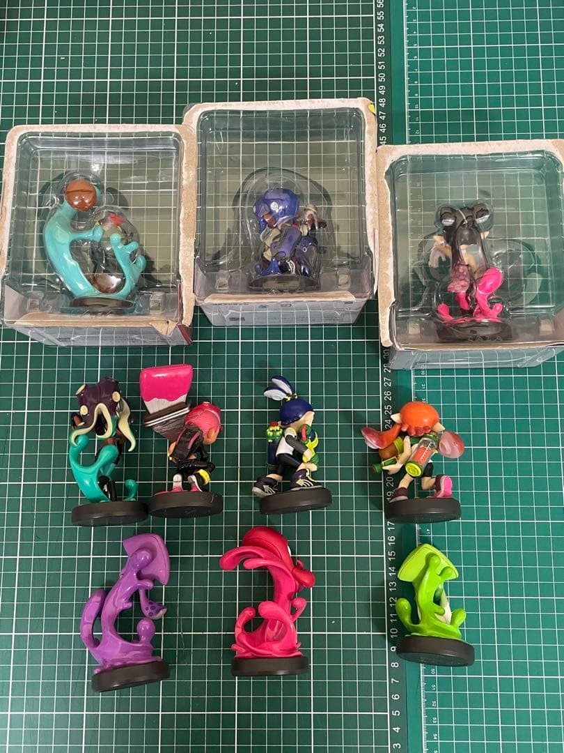 スプラトゥーン　amiibo まとめ売り　10体　タコ　イイダ　アオリ　等