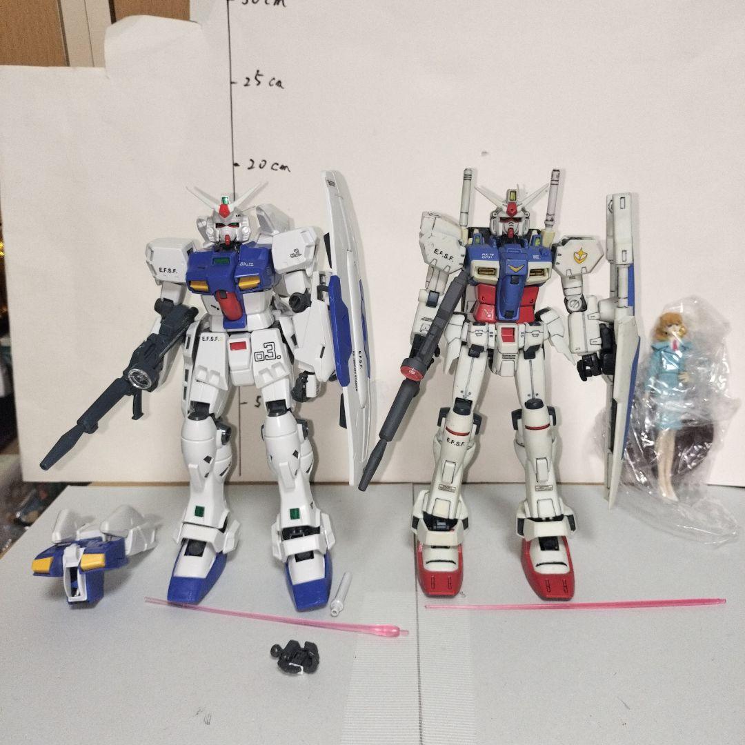 MG1/100 ガンダム試作1号機 ゼフィランサス ステイメン ガンプラ 完成