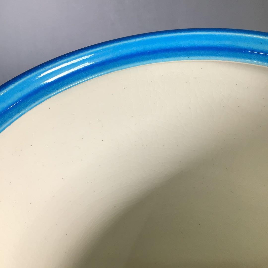 N665 水指 『平安 手塚祥堂造』『即中斎好写』『浅黄交趾』『末広