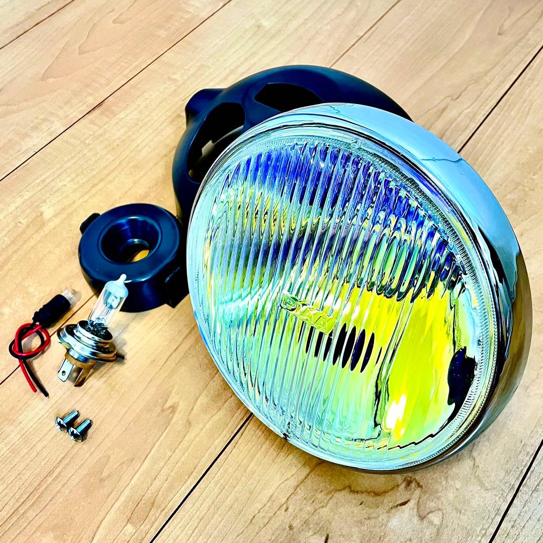 当時物 PIAA イオンクリスタル ヘッドライト / シビエ マーシャル