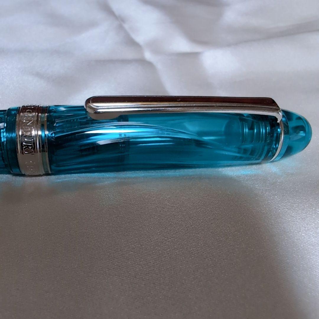 【綺麗♪】 プラチナ 万年筆 3776 センチュリー 富士旬景 薫風 超極細字