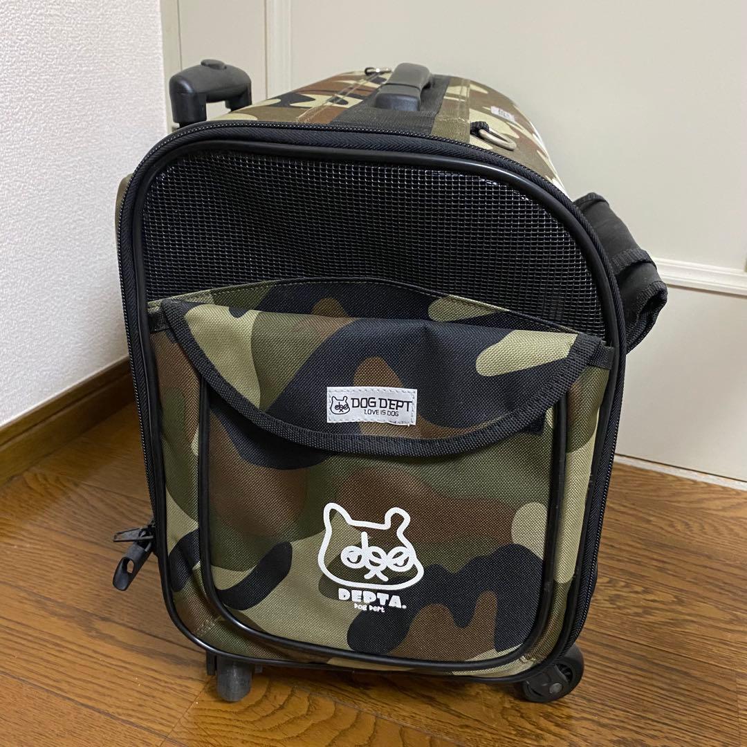 生産終了・完売品】DOGDEPT ペットカート 迷彩柄 - メルカリ