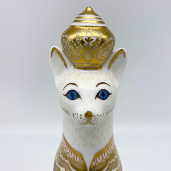 安い ロイヤルクラウンダービー 猫の王様 ロイヤルキャッツ シャム