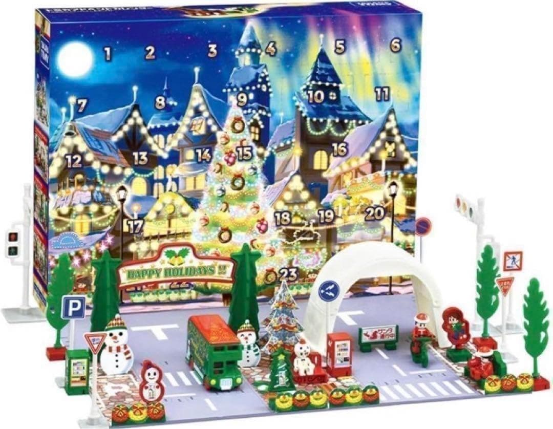 ヤ334 タカラトミー　トミカアドベントカレンダー　2023 ミニカー　おもちゃ