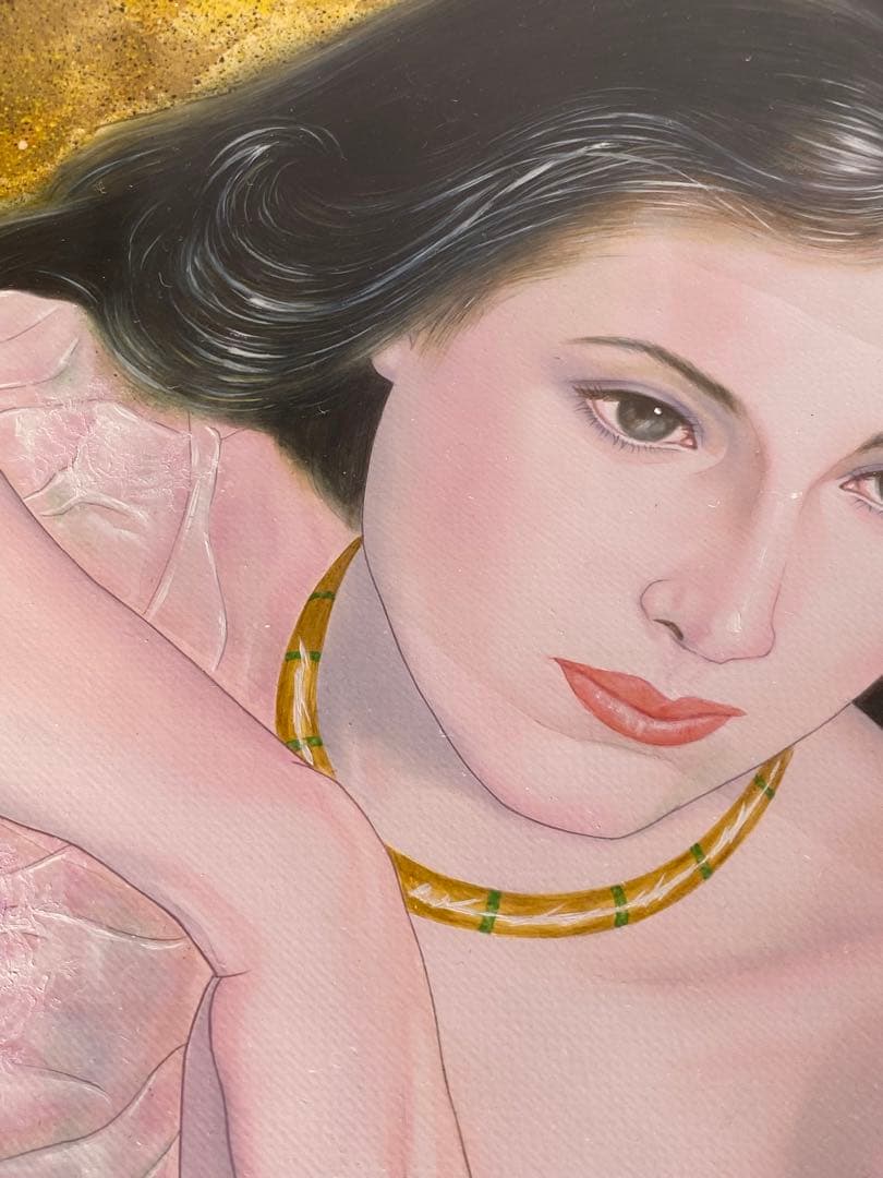 2127❣️ 【作家名】　浜辺順　裸婦人気画家！