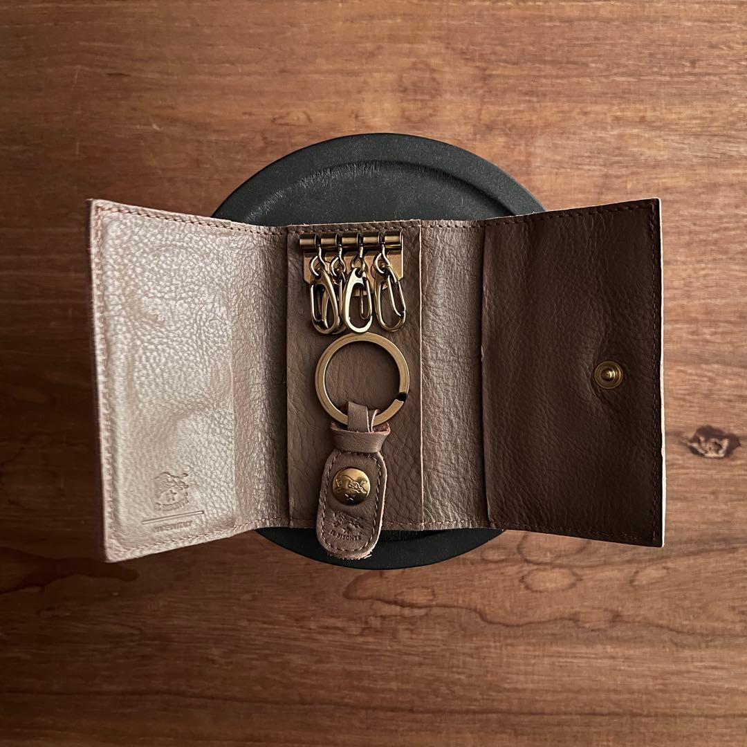 イルビゾンテ / IL BISONTE / キーケースウォレット / グレー