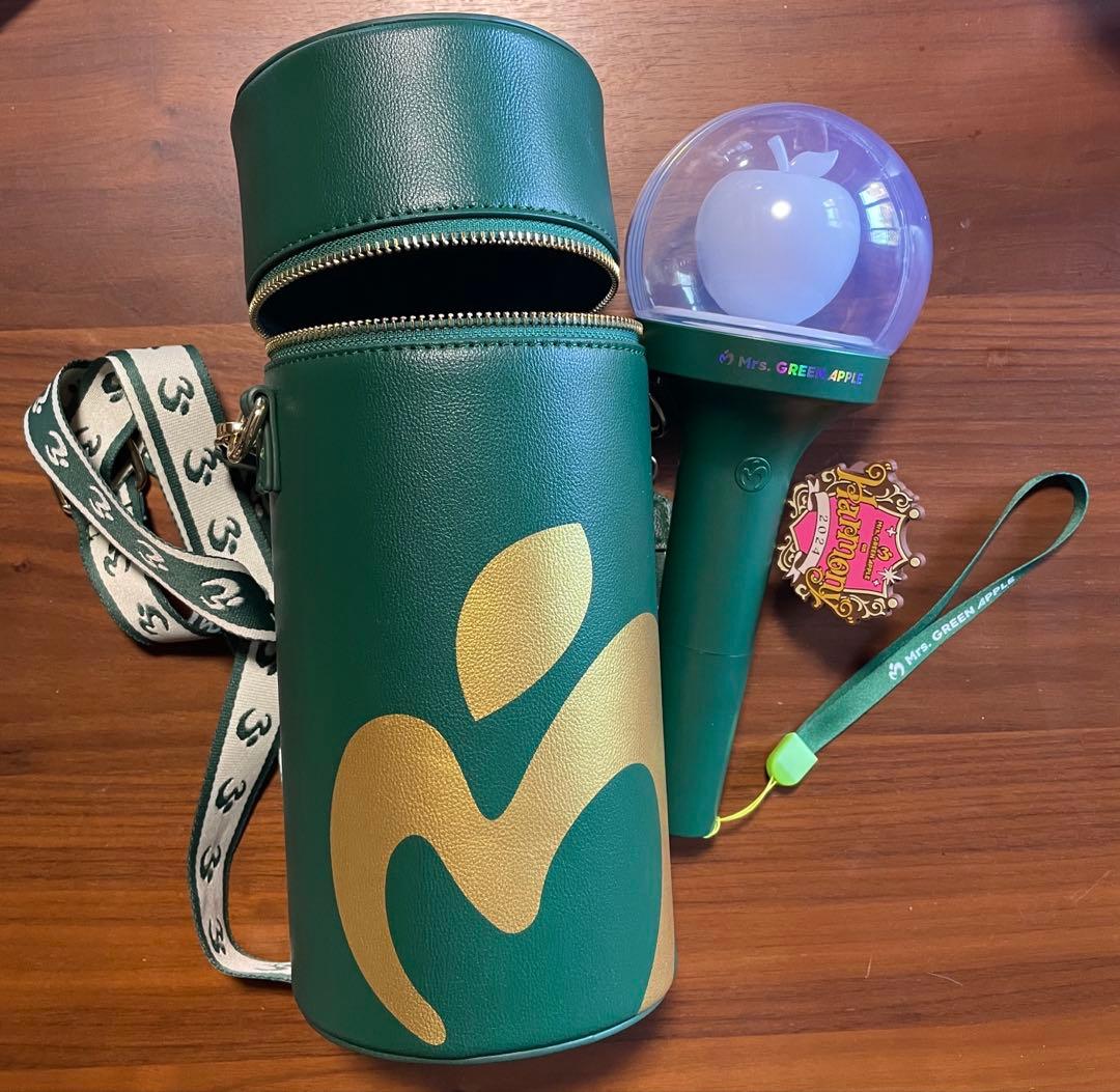 美品】Mrs. GREEN APPLE ペンライト スティックケース セット - メルカリ