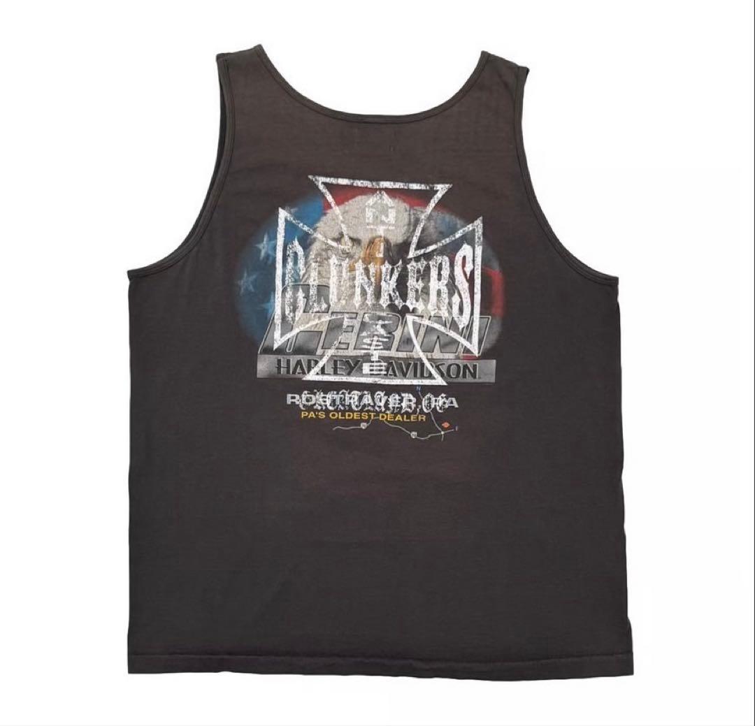 greatLAND オリジナル NOMAN タンクトップ ピグメントダイブラック