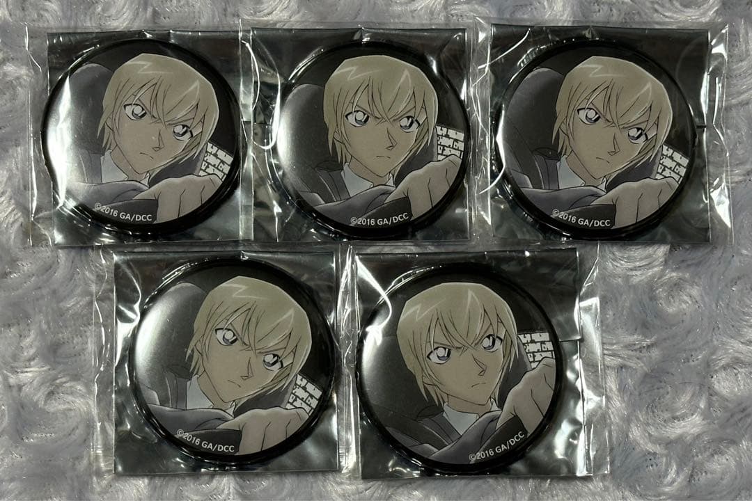 名探偵コナン 純黒の悪夢 ラフォーレ 缶バッジ 安室