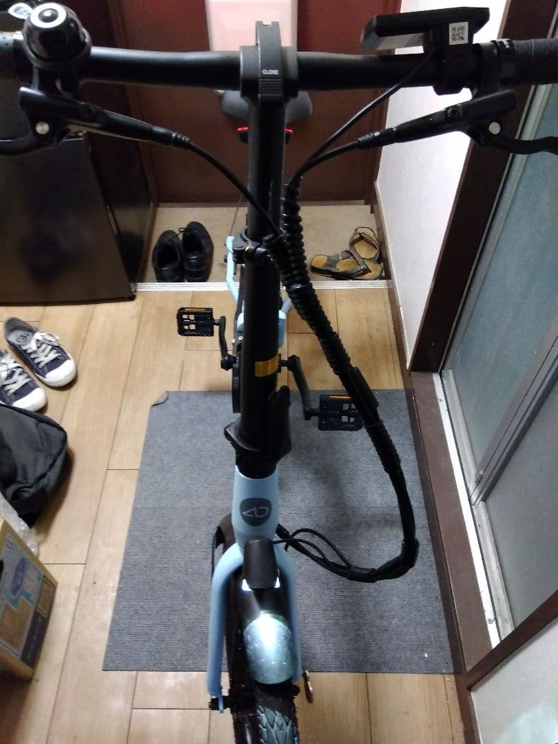 【ashu】ADO air20 電動アシスト 折りたたみ自転車