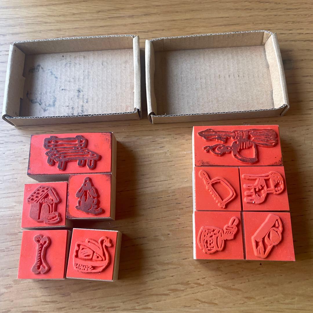 フェリシモ購入 木製スタンプ ナチュラル - メルカリ