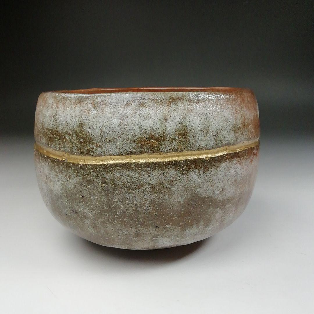 T446 茶碗 『御題 空』『伊曽嶋窯 谷古石香 造』 共箱 抹茶碗