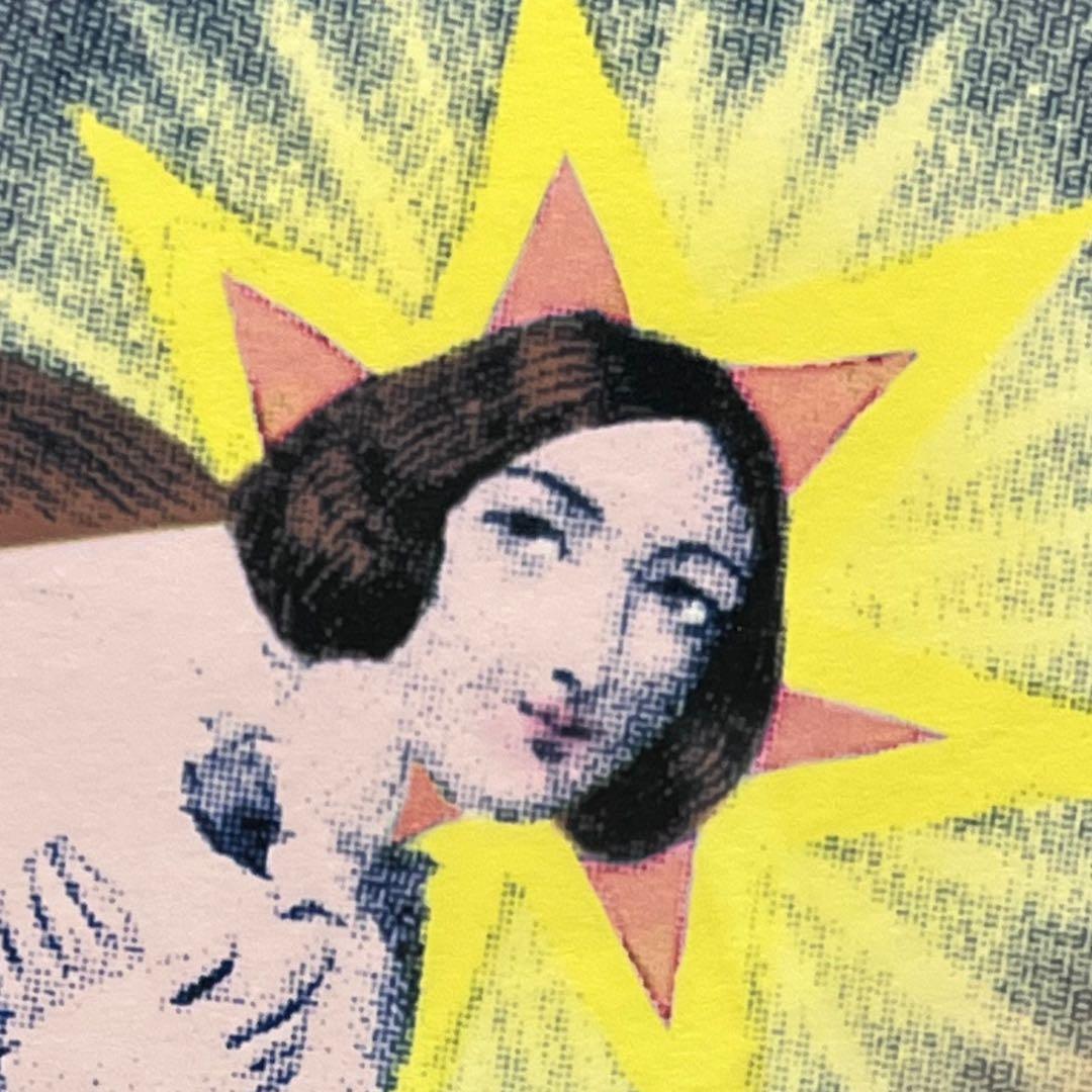 横尾忠則 制作 東京ドームシティ2000年 B1 サイン入りポスターmh769