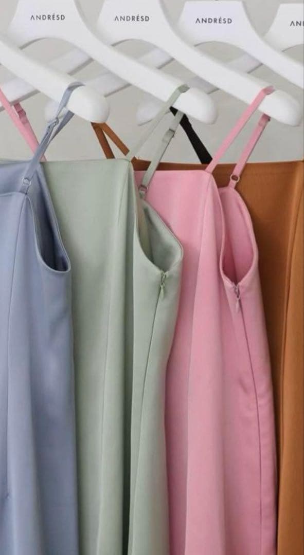 andresd satin dress