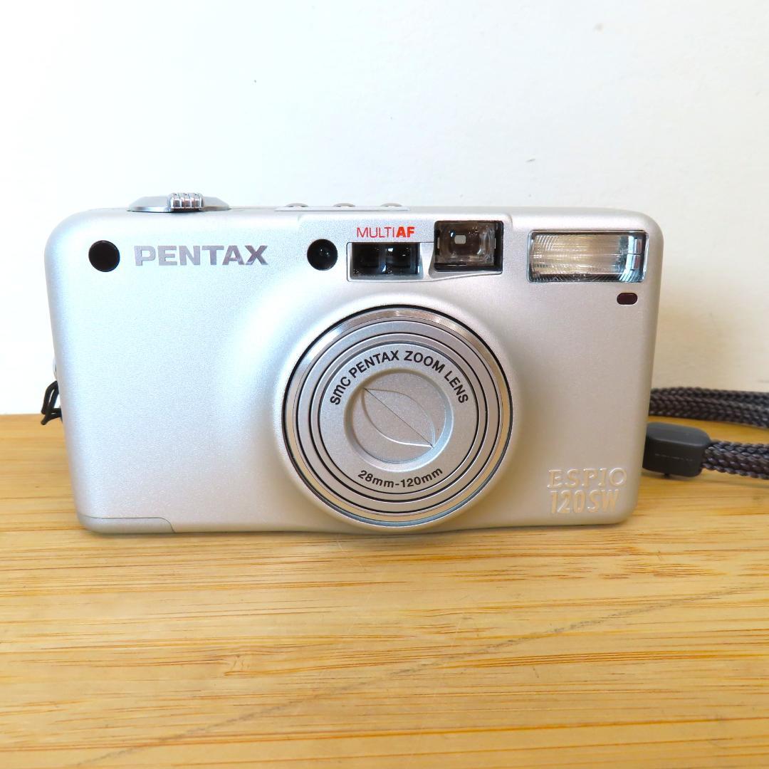 PENTAX ESPIO 120SW フィルムカメラ リモコン・取説付き 動作確認OK
