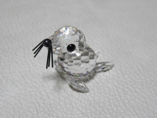 未使用 2000年廃盤品◇スワロフスキー『アザラシの赤ちゃん』012530