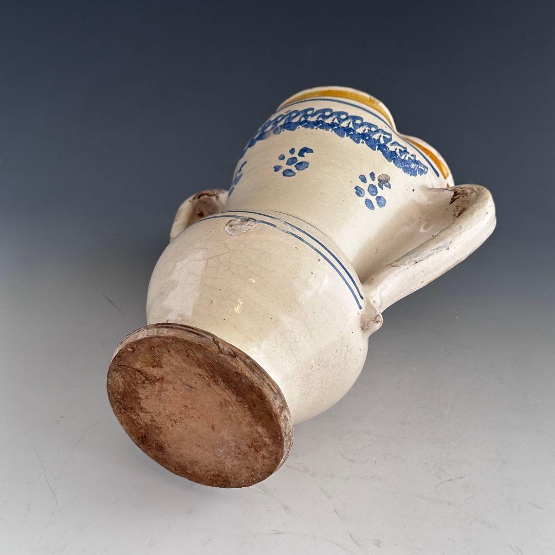 茶道具 和蘭陀 時代 水指 骨董 アンティーク オランダ 細水指 茶会