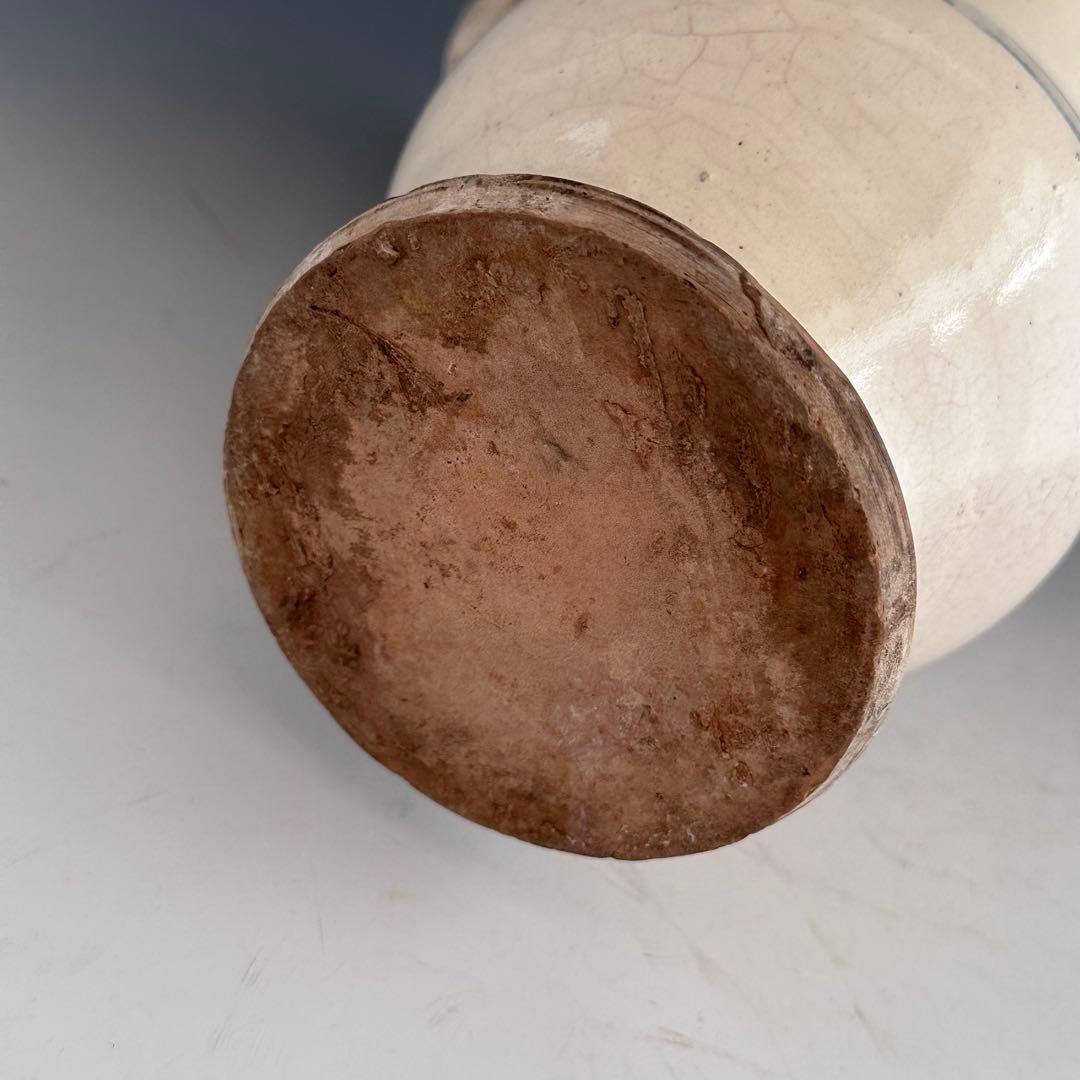 茶道具 和蘭陀 時代 水指 骨董 アンティーク オランダ 細水指 茶会 稽古