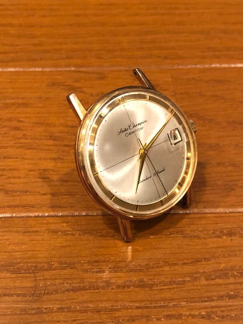 セイコー　チャンピオン カレンダー　19石　Champion Calender