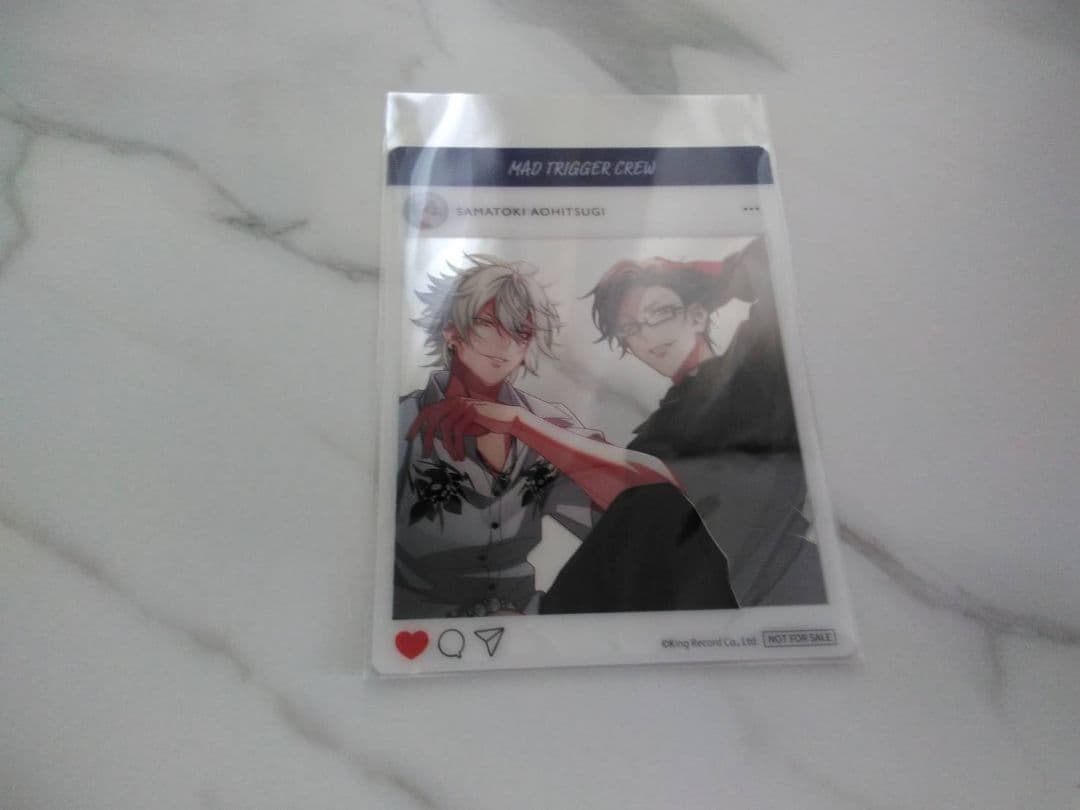 ヒプマイ SNS風クリアカード 碧棺左馬刻 入間銃兎 ゲーム】ヒプノシス