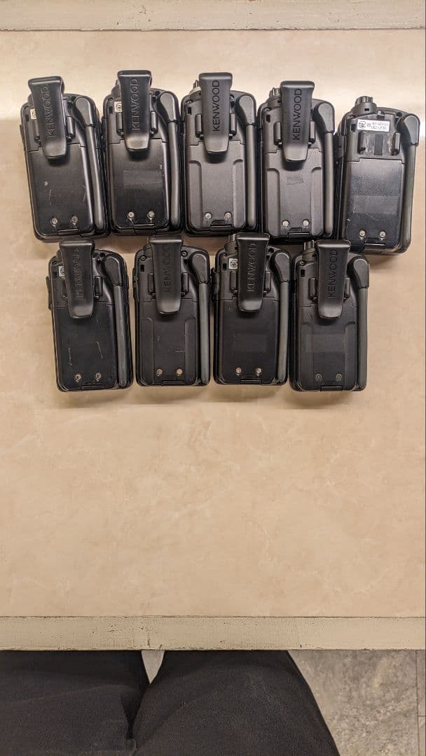 KENWOOD インカム 9台セット ジャンク品