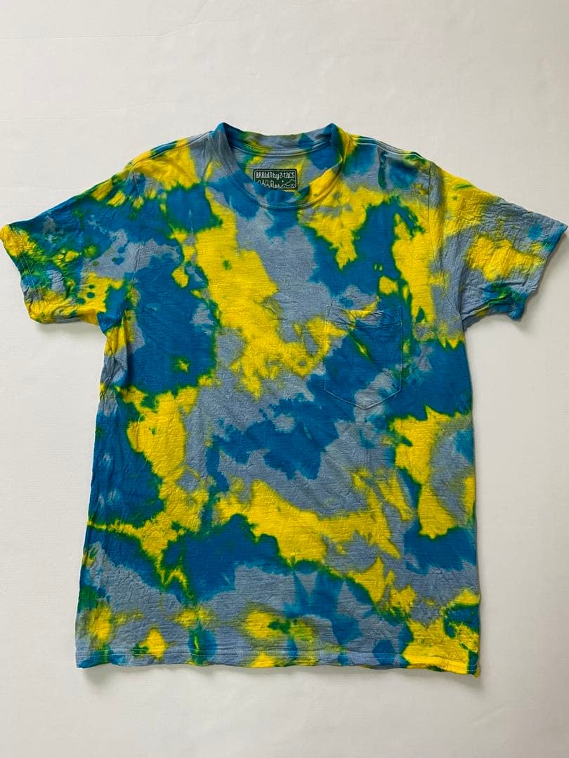 Brown by 2tacs baa タイダイtシャツ