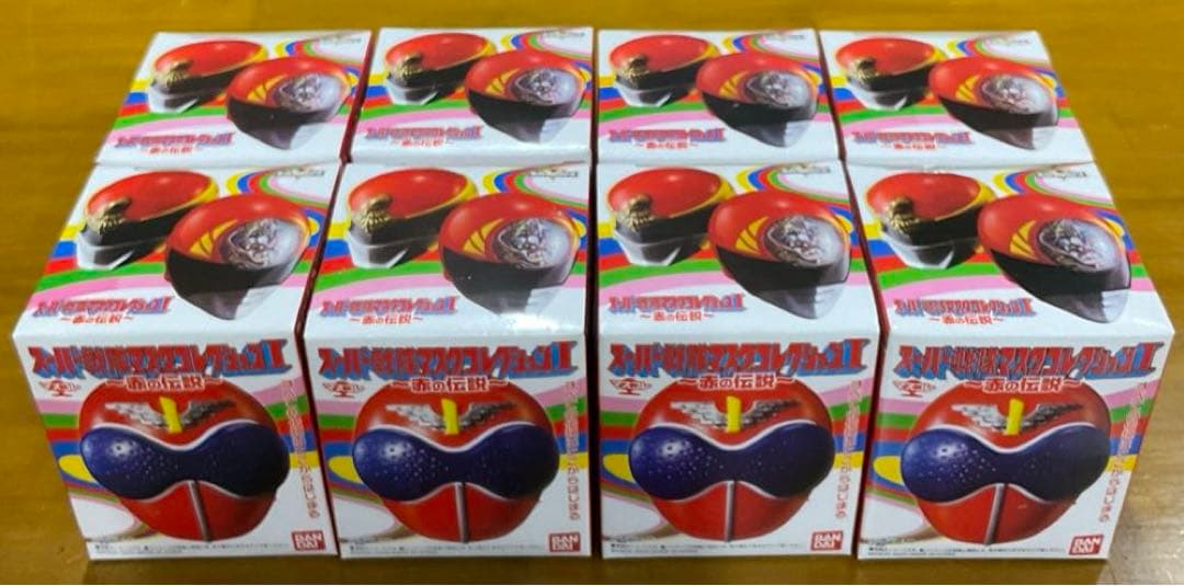 新品】スーパー戦隊マスクコレクションI赤の伝説BBOX