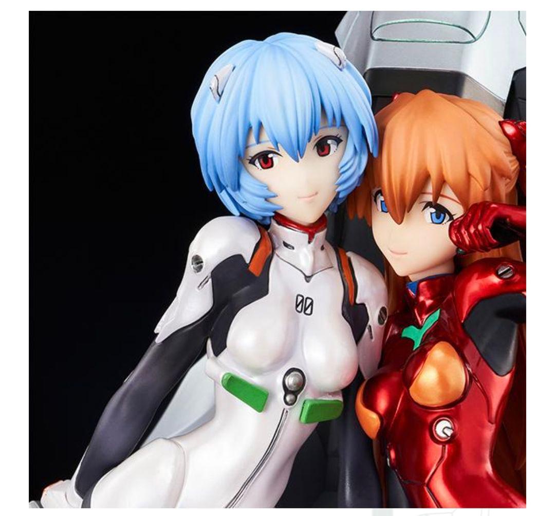 EVASTORE限定カラー版 新世紀エヴァンゲリオン レイ＆アスカ フィギュア